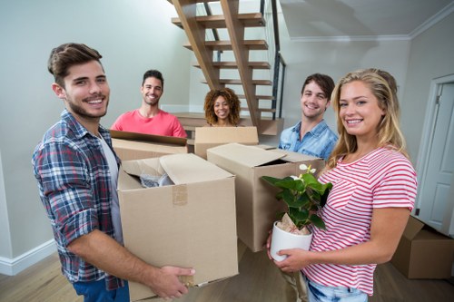 Modern locked storage units with CCTV security