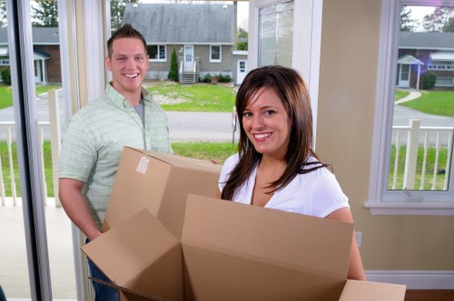 Professional removals and storage services in Northockendon with moving boxes and transport