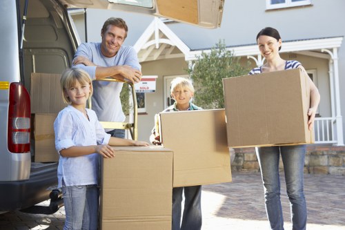 Well-packed furniture and seasonal items in long-term storage Northockendon