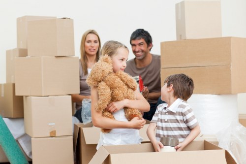 Carefully loaded van for a small removals service